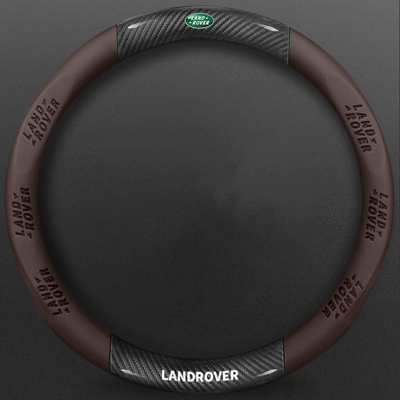 High-Density Carbon Fiber Texture Steering Wheel Cover