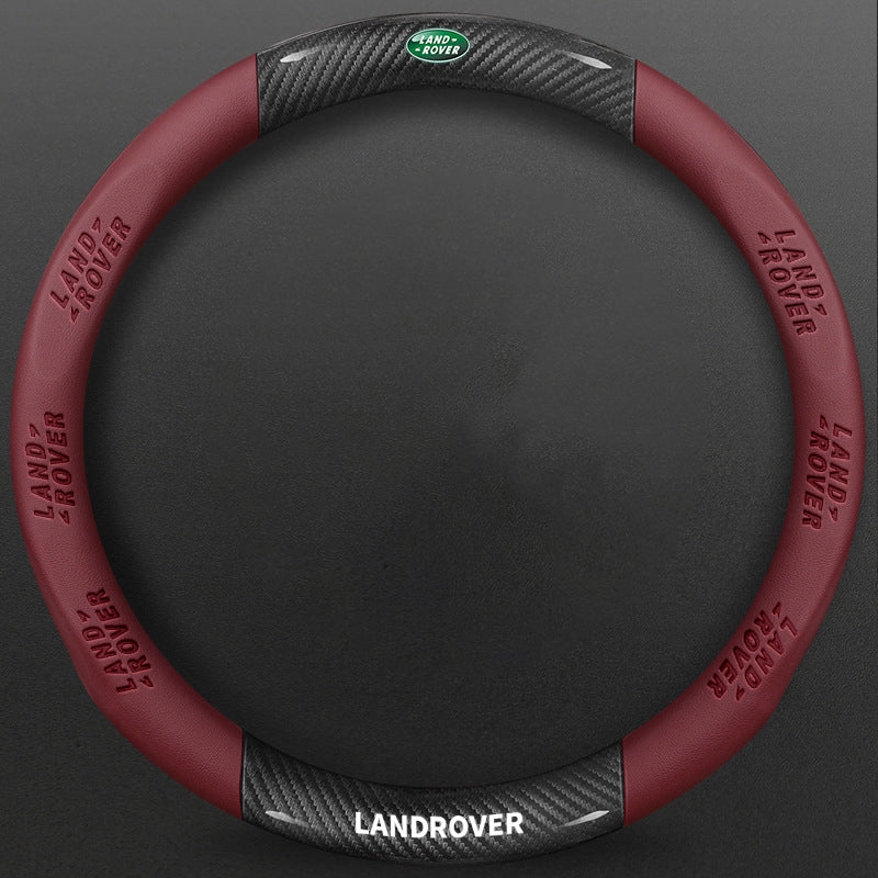 High-Density Carbon Fiber Texture Steering Wheel Cover