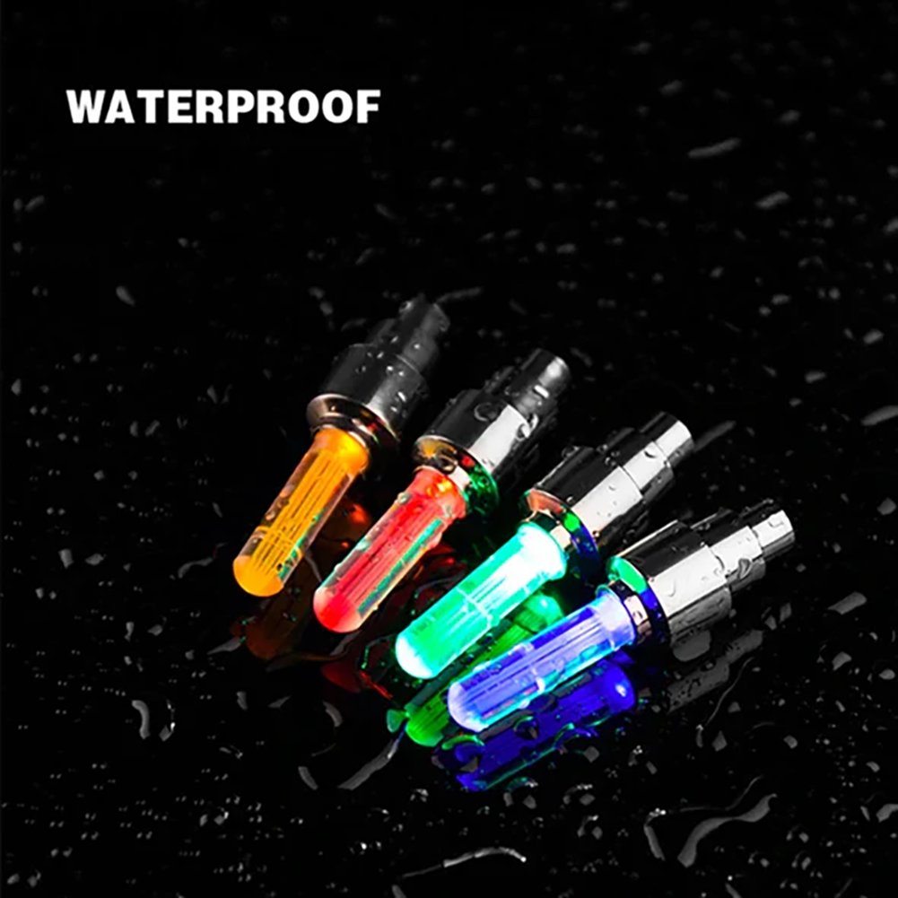 LED Fluorescent Valve Cap Light for Tires