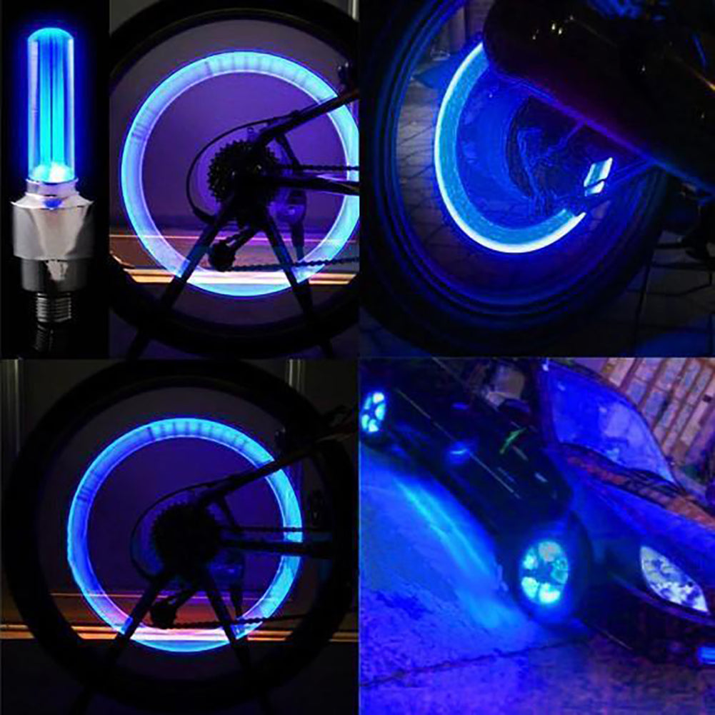 LED Fluorescent Valve Cap Light for Tires