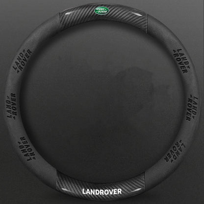 High-Density Carbon Fiber Texture Steering Wheel Cover