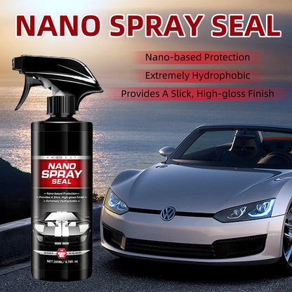 AutomotiCoating Agent Nano-Polish Ceramic Coating Wax Spray 200ml Water-Repellent Car Sealant