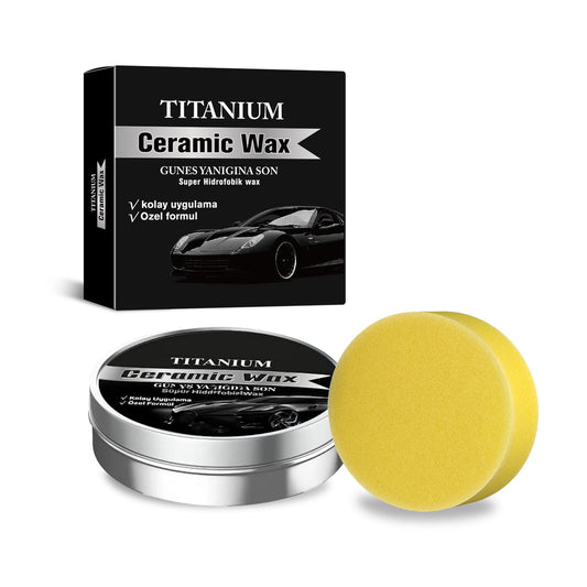 Nano Ceramic Car Wax - Paint Sealant Waterproof Polish Long-Lasting Shine