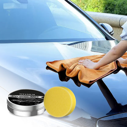 Nano Ceramic Car Wax - Paint Sealant Waterproof Polish Long-Lasting Shine