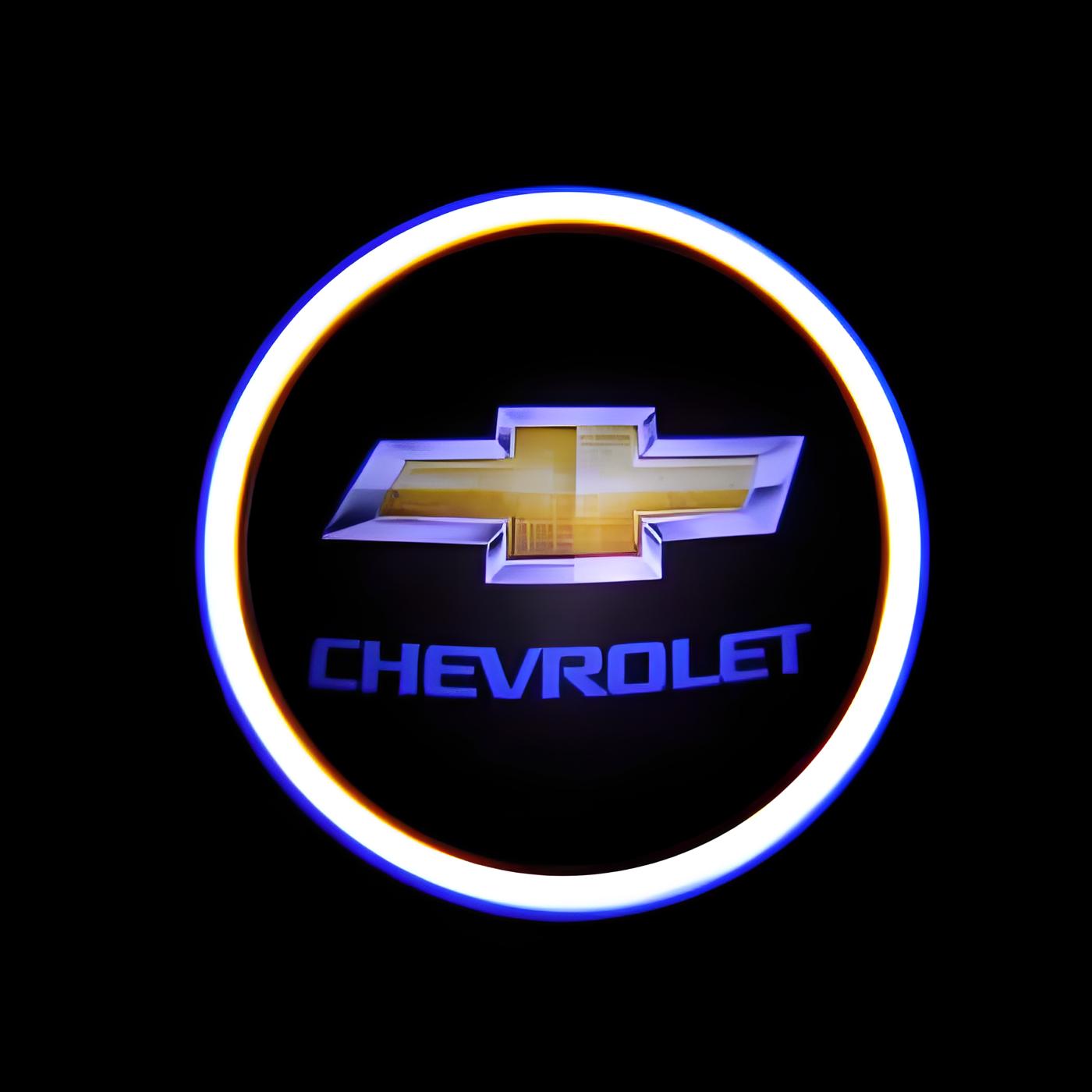 Auto Wireless Welcome Lights - Carbon Fiber Style, Logo Projector + Infrared Sensing, No Wiring Needed