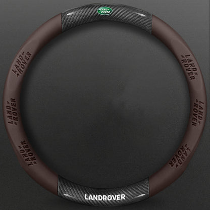 High-Density Carbon Fiber Texture Steering Wheel Cover