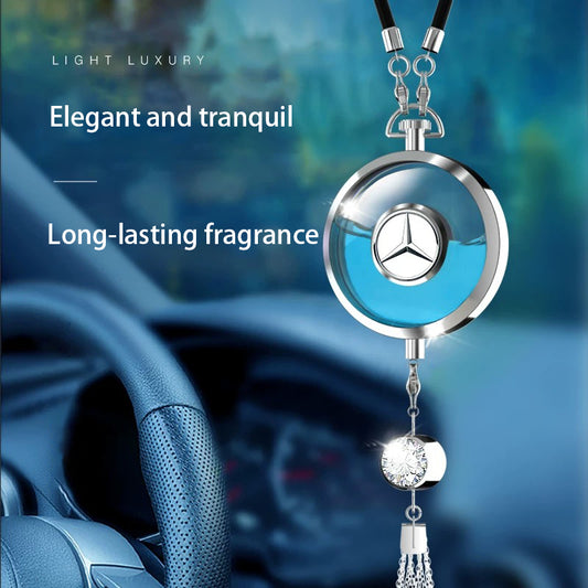 Car Perfume Hanging Accessory – Long-lasting Fresh Fragrance, Automotive Air Freshener, Neutral Scent for Men and Women, Car Hanging Pendant
