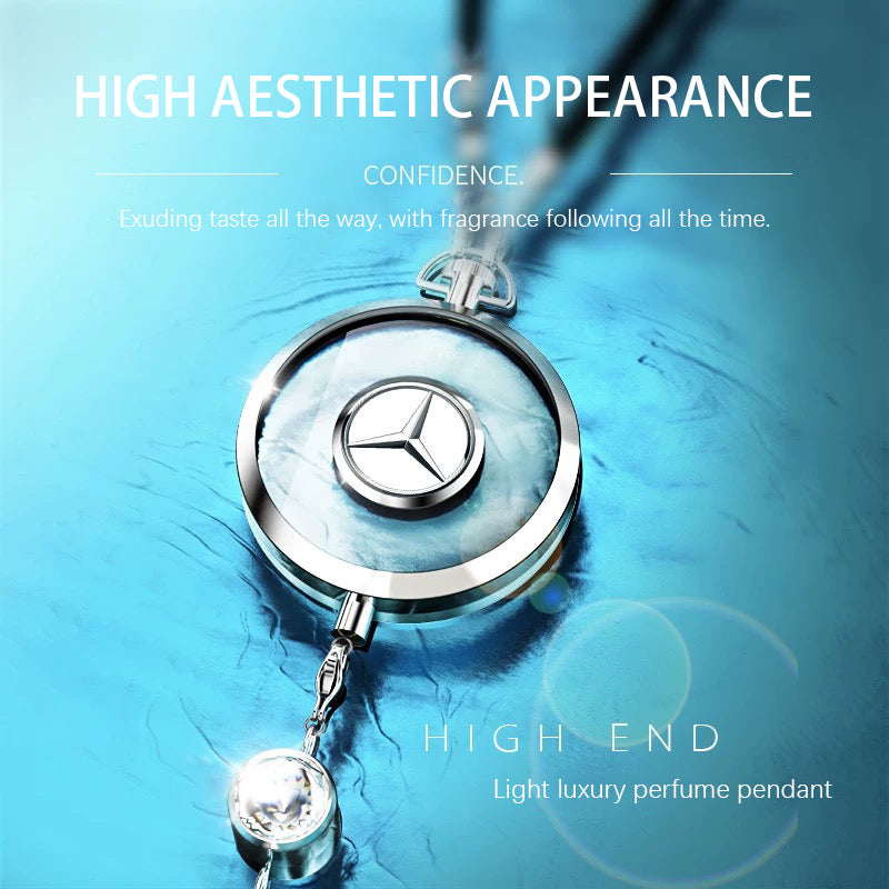 Car Perfume Hanging Accessory – Long-lasting Fresh Fragrance, Automotive Air Freshener, Neutral Scent for Men and Women, Car Hanging Pendant