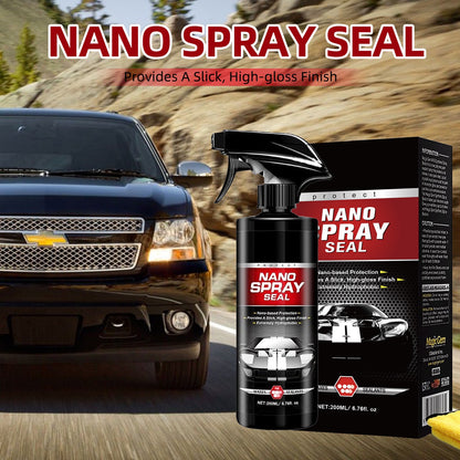AutomotiCoating Agent Nano-Polish Ceramic Coating Wax Spray 200ml Water-Repellent Car Sealant