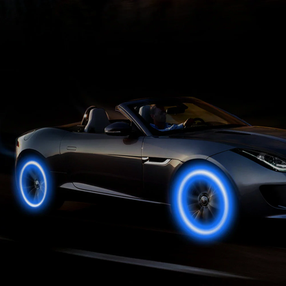 LED Fluorescent Valve Cap Light for Tires