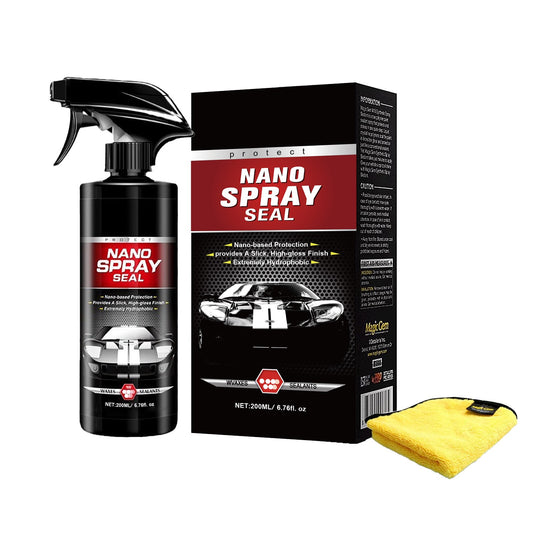 AutomotiCoating Agent Nano-Polish Ceramic Coating Wax Spray 200ml Water-Repellent Car Sealant